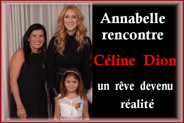 Annabelle rencontre Céline Dion
