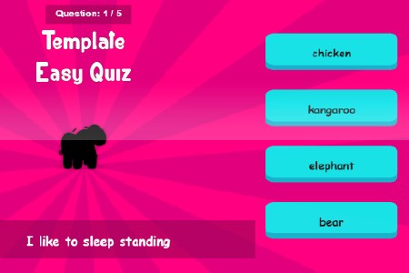 Easy Quiz Template – Nekostart