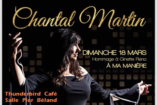 Chantal Martin chante les chansons de Ginette Reno