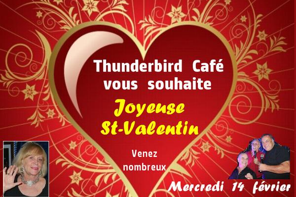 La St-Valentin au Thunderbird Café