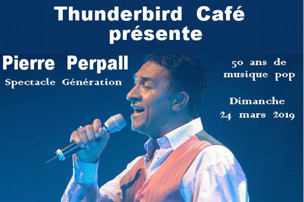 Pierre Perpall au Thunderbird Café le 24 mars 2019