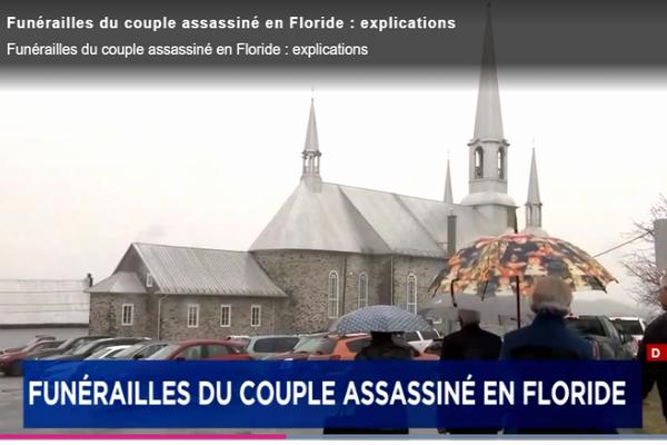 Saint-Côme-Linière: funérailles du couple assassiné en Floride