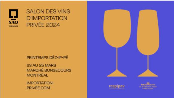 Salon des vins d’importation privée à Montréal