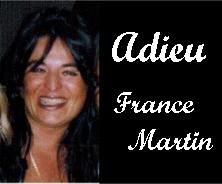 Décès de France Martin