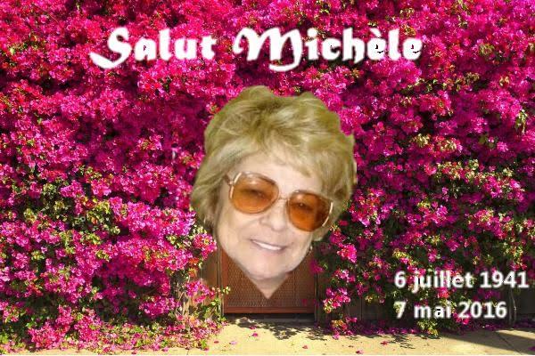 Salut  Michèle Sénécal