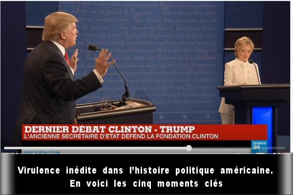 L’intégralité du troisième débat entre Hillary Clinton et Donald Trump