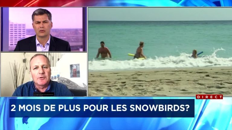 Les snowbirds pourraient rester plus longtemps en Floride