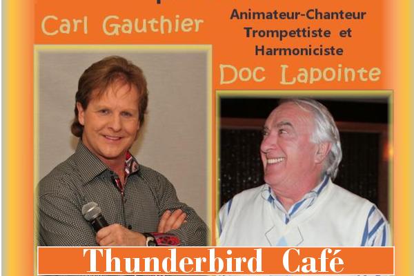 Carl Gauthier & Doc Lapointe au Thunderbird Café le 1 février 2019