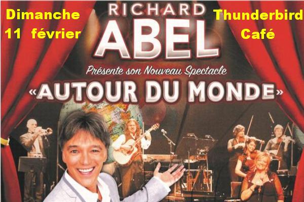 Richard Abel le 11 février au Thunderbird Café !