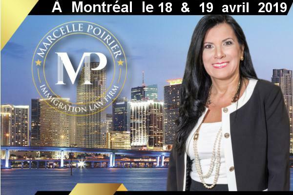 Immigration : conférence gratuite à Montréal avec Me. Marcelle Poirier