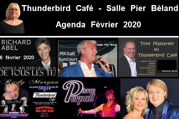 Agenda spectacle février 2020 : Thunderbird Café