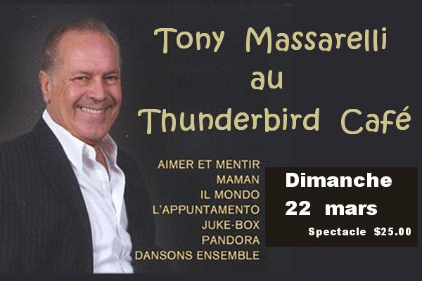 22 mars 2020, Tony Massarelli au Thunderbird