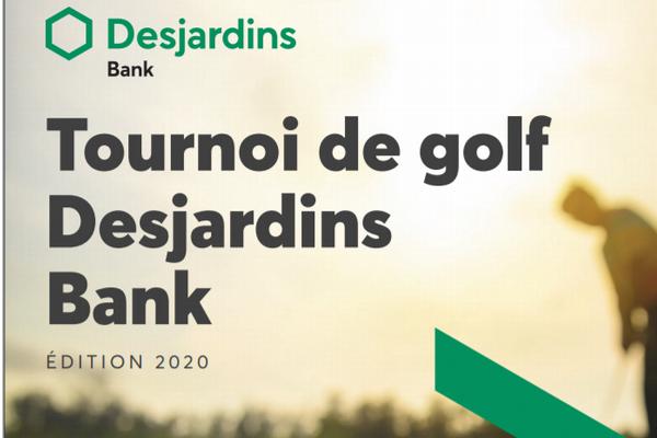 Tournoi de Golf annuel Desjardins Bank le 9 mars 2020