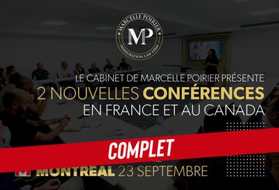 Marcelle Poirier: 2 nouvelles conférences (23 sept – Complet!)